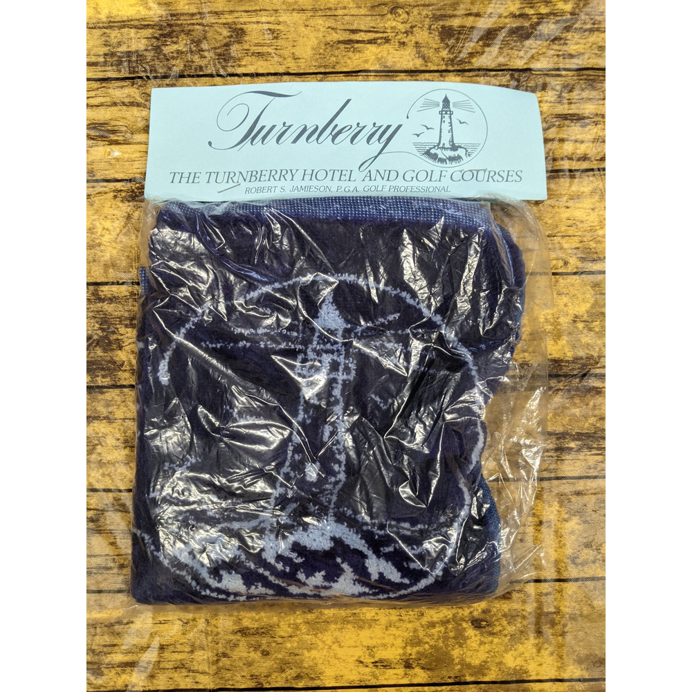 RARE Vintage Turnberry Golf Scotland NOS New Old Stock Towel